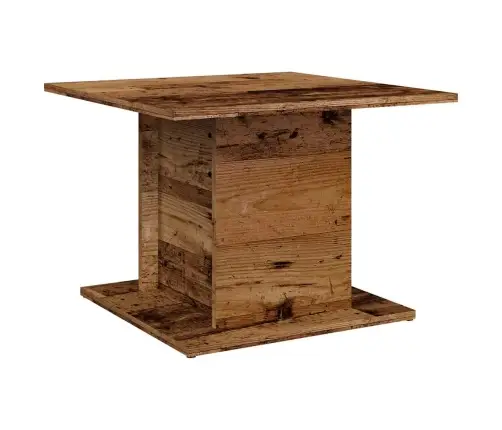 Kafijas Galdiņš Old Wood 55,5X55,5X40 Cm Engineered Wood Vidaxl