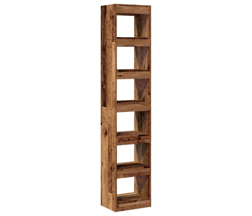 Grāmatu Skapis/Telpas Dalītājs Old Wood 40X30X198 Cm Vidaxl