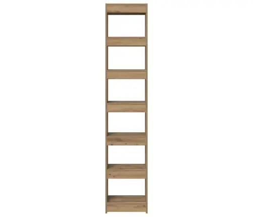 Grāmatu Skapis/Istabas Dalītājs Artisan Ozols 40X30X198 Cm Vidaxl