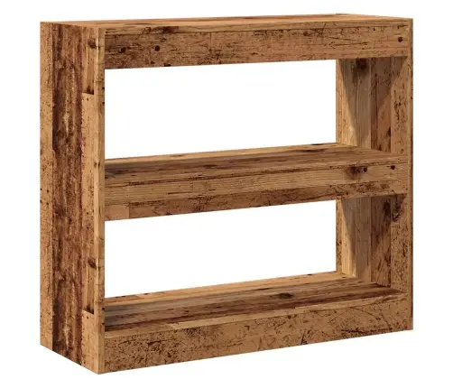 Grāmatu Skapis/Telpas Dalītājs Old Wood 80X30X72 Cm Vidaxl