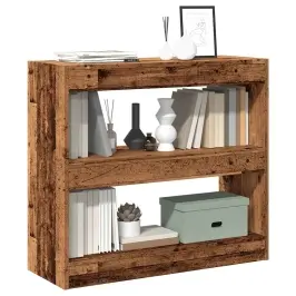 Grāmatu Skapis/Telpas Dalītājs Old Wood 80X30X72 Cm Vidaxl