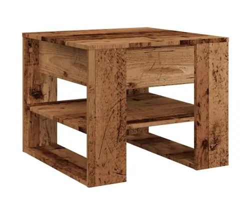 Kavos Staliukas Old Wood 55,5X55X45 Cm Inžinierinė Mediena