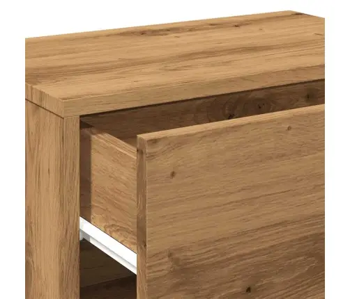 Sienas Naktsskapīši, 2 Gab., Koka Krāsa Vidaxl