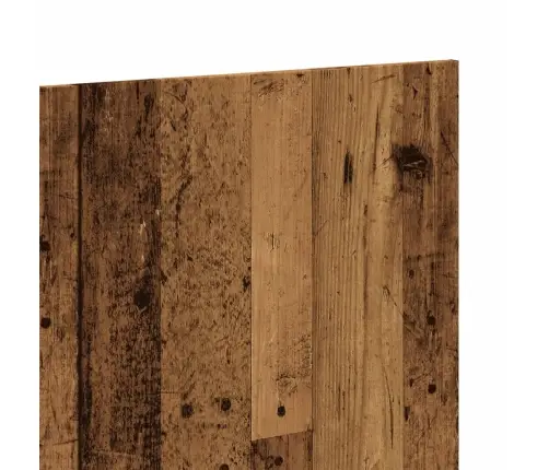 Gultas Galvgalis, Veca Koka, 200X1,5X80 Cm, Inženierijas Koks Vidaxl