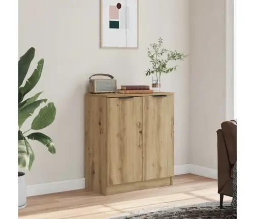 Kumode, Koka Krāsa, 60X30X70 Cm, Inženierijas Koks Vidaxl