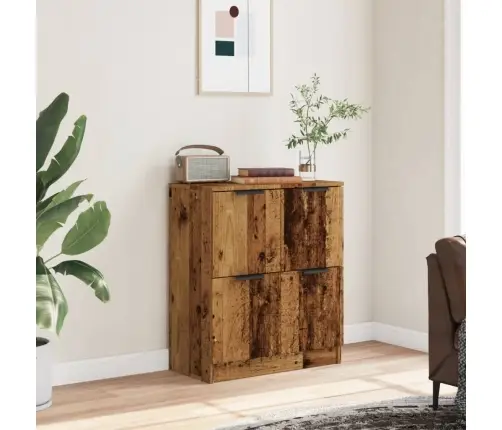 Šoninė Spintelė, Medienos, 60X30X70cm Apdirbta Mediena