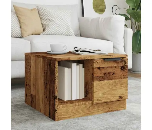 Kavos Staliukas Old Wood 50X50X36 Cm Inžinierinė Mediena Kavos Staliukas Old Wood 50X50X36 Cm Inžinierinė Mediena