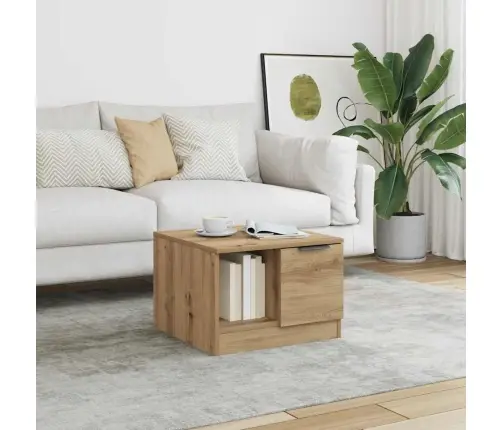 Kafijas Galdiņš, Amatnieks Ozola, 50X50X36 Cm Inženierijas Koks Vidaxl