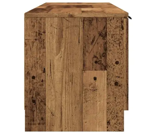 Tv Skapītis, Vecais Koks, 140X35X40 Cm, Inženierijas Koks Vidaxl