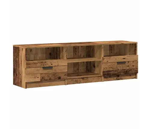 Tv Skapis Old Wood 150X33,5X45 Cm Engineered Wood Vidaxl