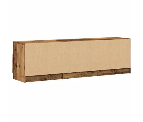 Tv Skapis Old Wood 150X33,5X45 Cm Engineered Wood Vidaxl