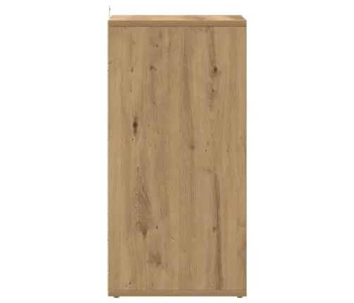 Tv Skapītis, Koka Krāsā, 80X35X36,5 Cm, Inženierijas Koks Vidaxl