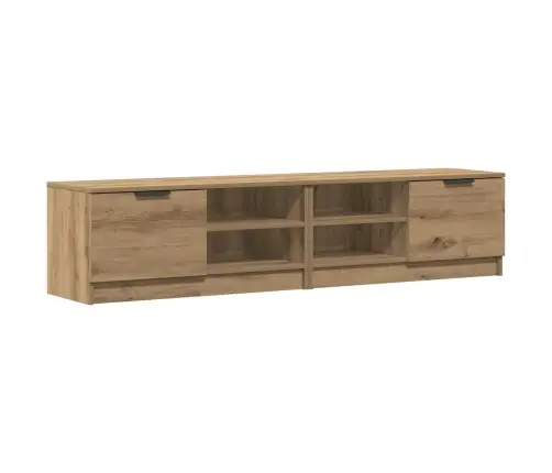 2 Daļu Tv Skapja Komplekts Artisan Oak 80X35X36,5 Cm Vidaxl