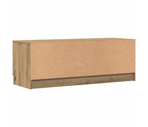 Tv Skapītis, Koka Krāsā, 102X35X36,5 Cm, Inženierijas Koks Vidaxl