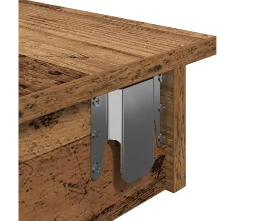 Seina Baarilaud Vana Puit 102X45X103,5 Cm Engineered Wood