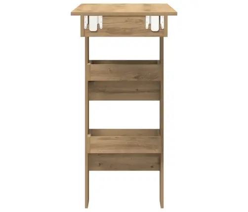 Sieninis Baro Staliukas, Artisano, 102X45X103,5cm Mediena