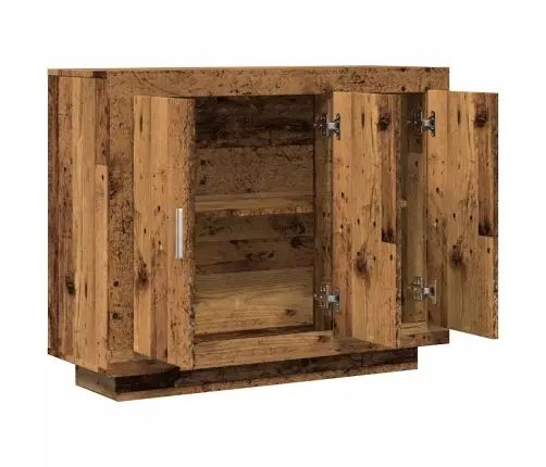 Kumode, Veca Koka, 92X35X75 Cm, Inženierijas Koks Vidaxl