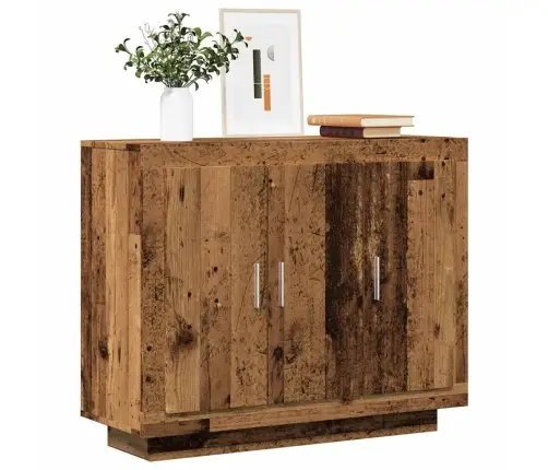 Kumode, Veca Koka, 92X35X75 Cm, Inženierijas Koks Vidaxl