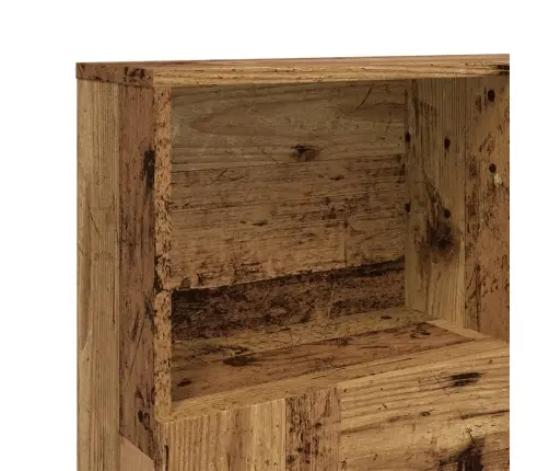 Gultas Galvgalis Ar Plauktu, 120X19X103,5 Cm, Inženierijas Koks Vidaxl
