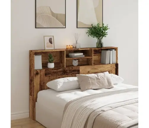 Voodipeatsi Kapp Vana Puit 160X19X103,5 Cm Tehispuit