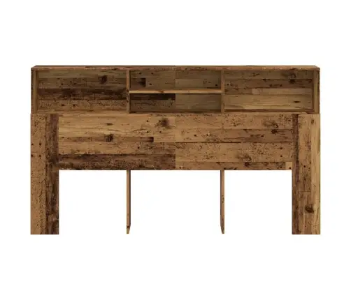 Galvgaļa Skapis Vecs Koks 180X19X103,5 Cm Inženierijas Koks Vidaxl
