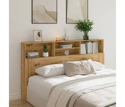 Galvgaļa Skapis Artisan Ozols 180X19X103,5 Cm Inženierijas Koks Vidaxl