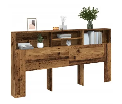 Galvūgalis-Spintelė, Medienos, 200X19X103,5cm Apdirbta Mediena