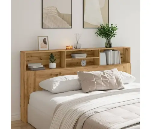 Voodipeatsi Kapp, Käsitöötamm, 200X19X103,5 cm Tehispuit