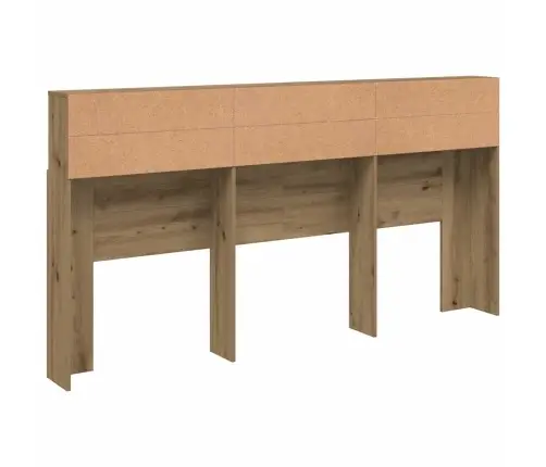 Voodipeatsi Kapp, Käsitöötamm, 200X19X103,5 cm Tehispuit