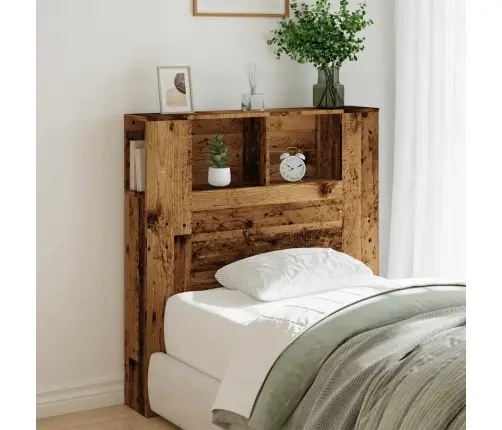 Voodipeatsi Kapp Vana Puit 100X18,5X102,5 Cm Ehituspuit