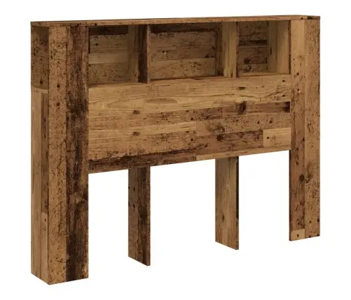 Galvgaļa Skapis Old Wood 140X18,5X102,5 Cm Engineered Wood Vidaxl