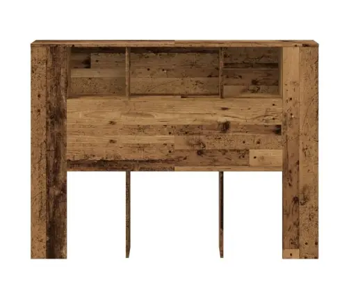 Galvgaļa Skapis Old Wood 140X18,5X102,5 Cm Engineered Wood Vidaxl