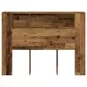 Galvgaļa Skapis Old Wood 140X18,5X102,5 Cm Engineered Wood Vidaxl