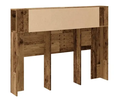 Galvgaļa Skapis Old Wood 140X18,5X102,5 Cm Engineered Wood Vidaxl