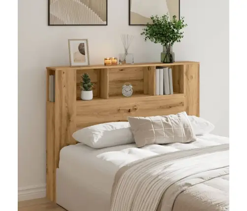 Galvgaļa Skapis Artisan Oak 140X18,5X102,5 Cm Engineered Wood Vidaxl