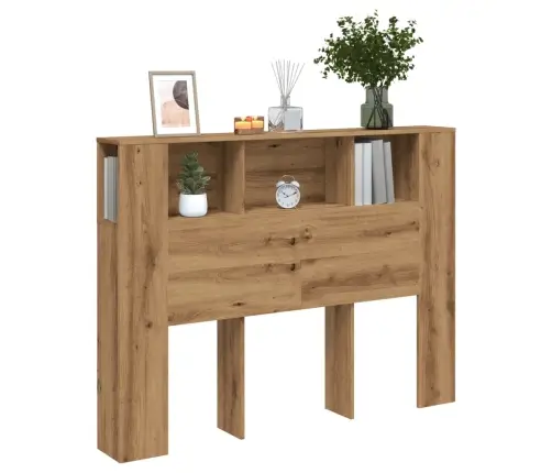 Galvgaļa Skapis Artisan Oak 140X18,5X102,5 Cm Engineered Wood Vidaxl