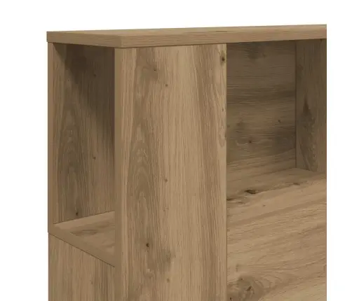 Galvgaļa Skapis Artisan Oak 160X18,5X103,5 Cm Engineered Wood Vidaxl