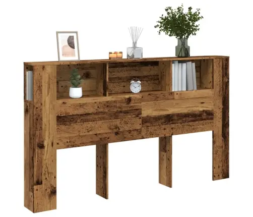 Voodipeatsi Kapp, Vana Puit, 180X18,5X102,5 cm Tehispuit