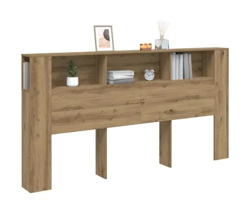 Galvūgalis-Spintelė, Artisano Ąžuolo, 200X18,5X102,5cm Mediena Galvūgalis-Spintelė, Artisano Ąžuolo, 200X18,5X102,5cm Mediena