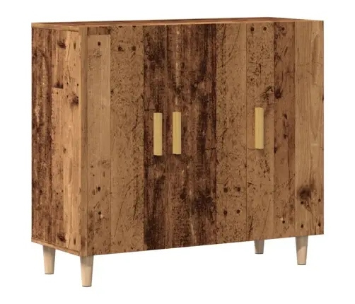 Puhvetkapp, Vana Puit, 90 X 34 X 80 cm Tehispuit