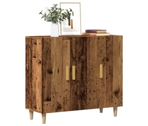 Puhvetkapp, Vana Puit, 90 X 34 X 80 cm Tehispuit