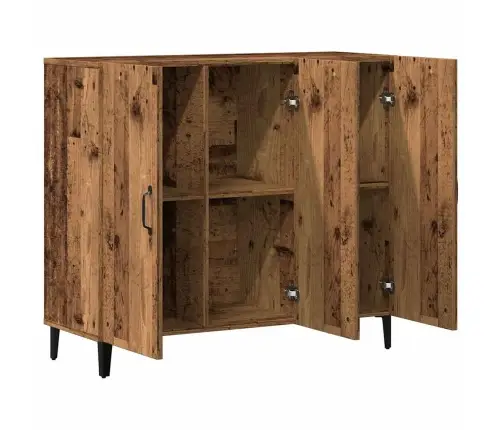 Šoninė Spintelė, Medienos, 90X34X80cm Apdirbta Mediena