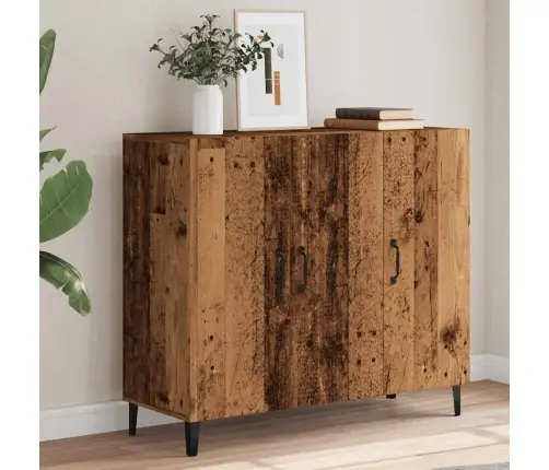 Šoninė Spintelė, Medienos, 90X34X80cm Apdirbta Mediena