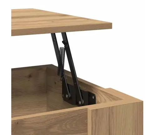 Kafijas Galdiņš Artisan Ozols 79X49X41 Cm Engineered Wood Vidaxl