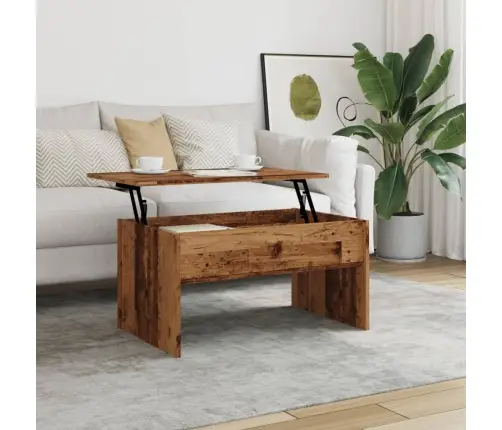 Kohvilaud, Vana Puit, 80X50,5X41,5 cm Tehispuit