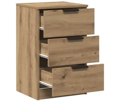 Naktsskapītis, Koka Krāsa, 40X36X65 Cm, Inženierijas Koks Vidaxl