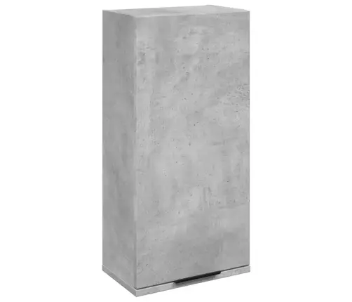 Vannasistabas Sienas Skapītis, Betona Pelēks, 32X20X67 Cm Vidaxl