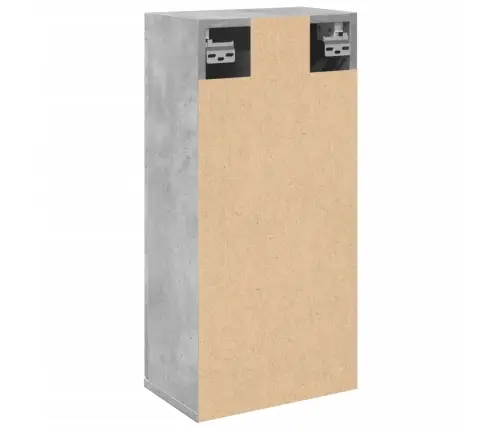 Vannasistabas Sienas Skapītis, Betona Pelēks, 32X20X67 Cm Vidaxl