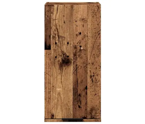 Seinale Kinnitatav Vannitoakapp, Vana Puit, 32X20X67 Cm