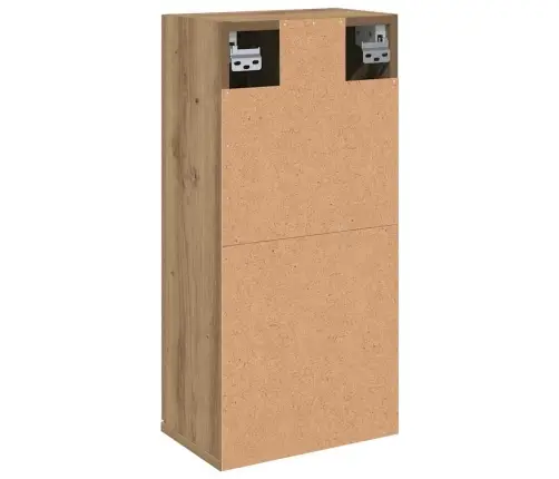 Vannasistabas Sienas Skapītis, Koka Krāsa, 32X20X67 Cm Vidaxl